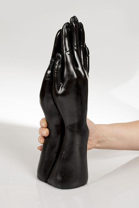 Dark Crystal - Fisting Dildo - 32 x 9 cm - Zwart-Erotiekvoordeel.nl