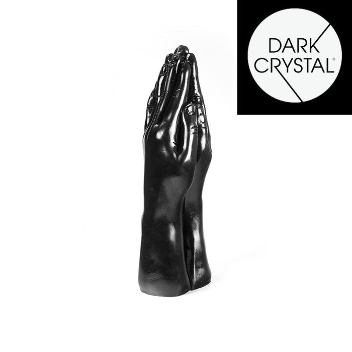 Dark Crystal - Fisting Dildo - 32 x 9 cm - Zwart-Erotiekvoordeel.nl
