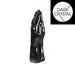 Dark Crystal - Fisting Dildo - 32 x 9 cm - Zwart-Erotiekvoordeel.nl