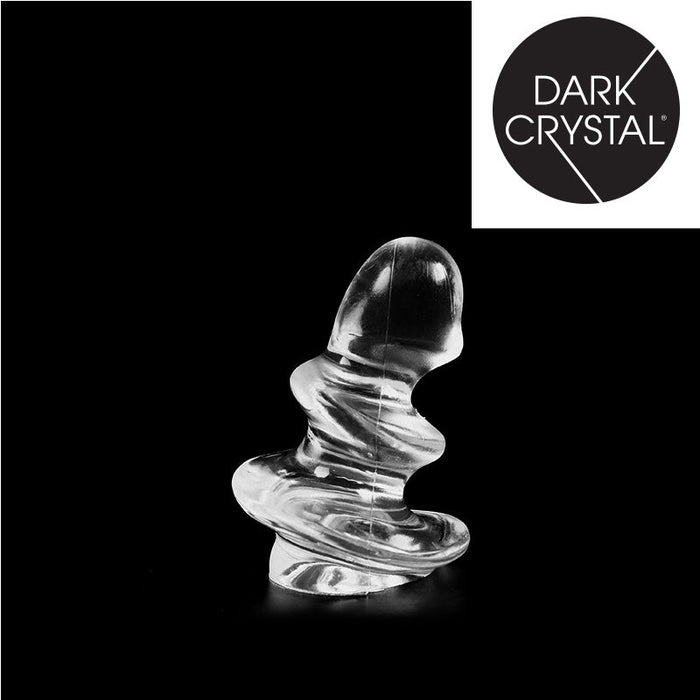 Dark Crystal - Schroef Buttplug - 16 x 11 cm - Transparant-Laced-up.nl