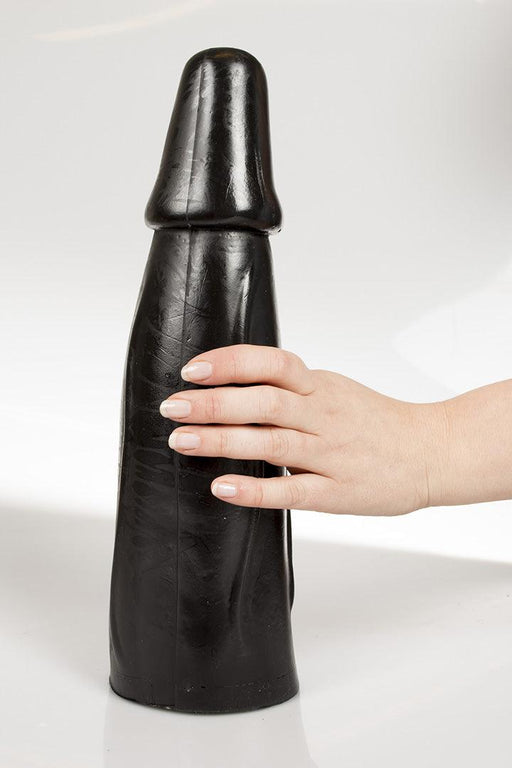 Dark Crystal - XXL Anaal Dildo - 33 x 8,5 cm - Zwart-Laced-up.nl