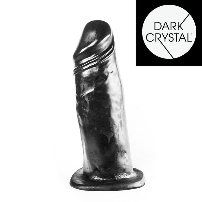 Dark Crystal - XXL Dildo - 23 x 8,5 cm - Zwart-Erotiekvoordeel.nl