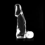 Dark Crystal - XXL Dildo - 28 x 8 cm - Transparant-Erotiekvoordeel.nl