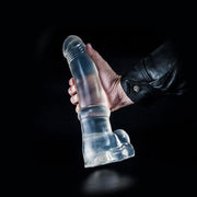 Dark Crystal - XXL Dildo - 30,5 x 7 cm - Transparant-Erotiekvoordeel.nl