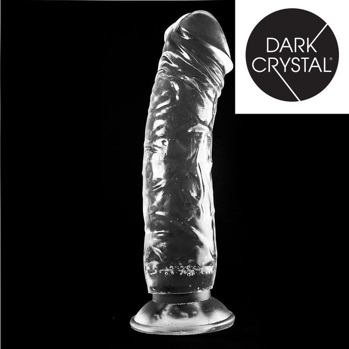 Dark Crystal - XXL Dildo - 32 x 7 cm - Transparant-Erotiekvoordeel.nl