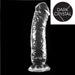 Dark Crystal - XXL Dildo - 32 x 7 cm - Transparant-Erotiekvoordeel.nl