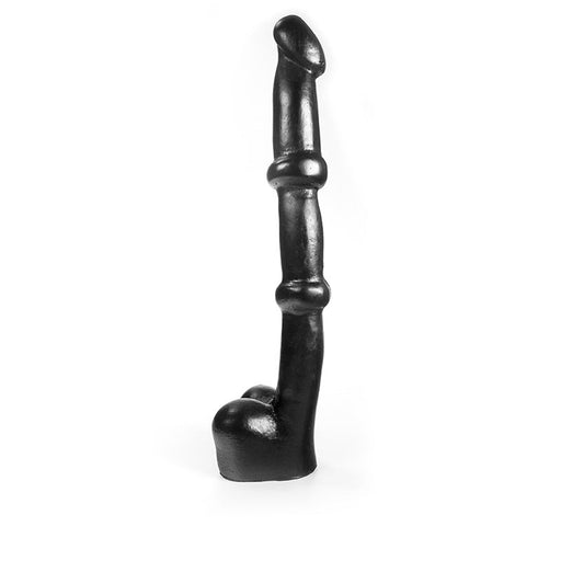 Dark Crystal - XXL Dildo - 34 x 5,2 cm - Zwart-Laced-up.nl