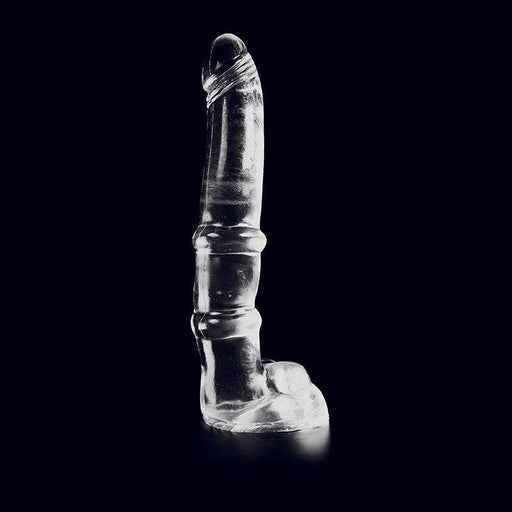 Dark Crystal - XXL Dildo - 36,5 x 7 cm - Transparant-Laced-up.nl