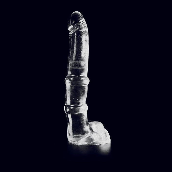 Dark Crystal - XXL Dildo - 36,5 x 7 cm - Transparant-Laced-up.nl