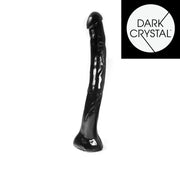Dark Crystal - XXL Dildo - 53 x 6 cm - Zwart-Erotiekvoordeel.nl
