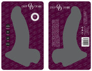 Deep Desire - Gode en PVC avec scrotum et ventouse - 16,5 cm - Peau Claire - Laced-up.nl