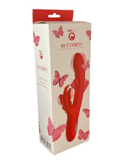 Delfi Toys - Butterfly Finger Tapping Tarzan Vibrator - Roze-laced-up.nl