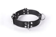 DeLuxe Bondage Collar - Zwart-Laced-up.nl