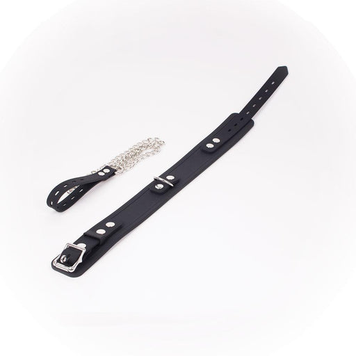 DeLuxe Collar Van Siliconen - Zwart-Laced-up.nl