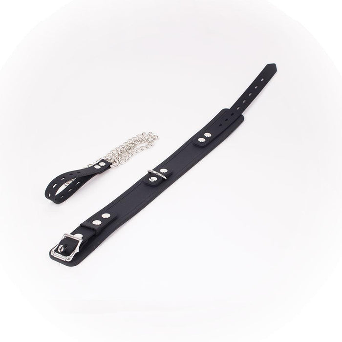 DeLuxe Collar Van Siliconen - Zwart-Laced-up.nl