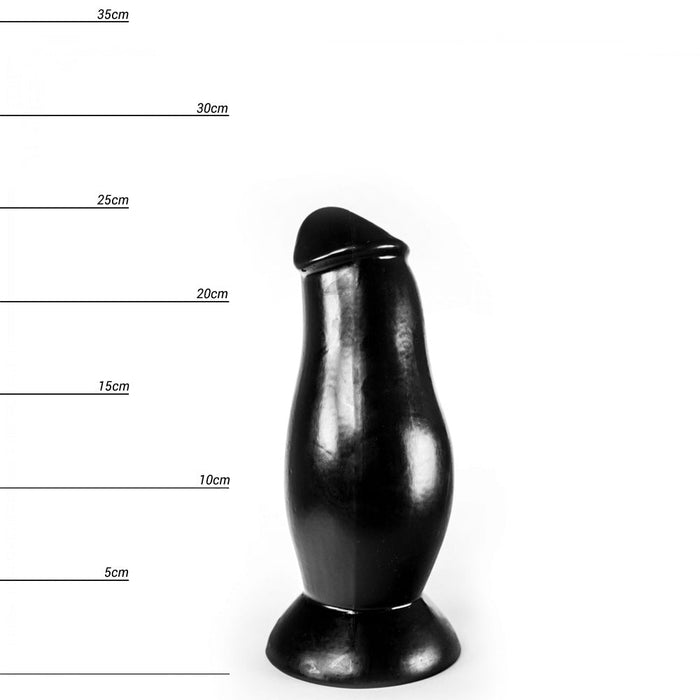 Dinoo - Cumnoria - Anaal Dildo - 25 cm - Zwart-Erotiekvoordeel.nl