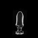 Dinoo - Buttplug - Tanius - 23 x 7 cm - Transparant-Laced-up.nl
