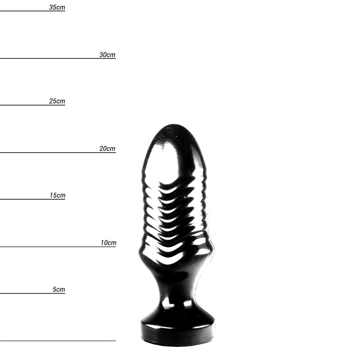Dinoo - Tanius - Buttplug - 23 x 7 cm - Zwart-Erotiekvoordeel.nl