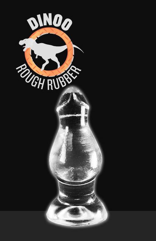 Dinoo - Ceratops - Buttplug - 21,5 cm - Transparant-Erotiekvoordeel.nl