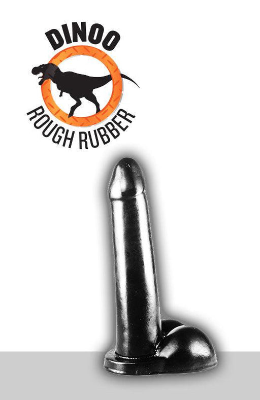 Dinoo - Datou - Dildo - 19 x 3,7 cm - Zwart-Erotiekvoordeel.nl