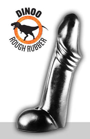 Dinoo - Agili - Dildo - 30 x 8 cm - Zwart-Erotiekvoordeel.nl
