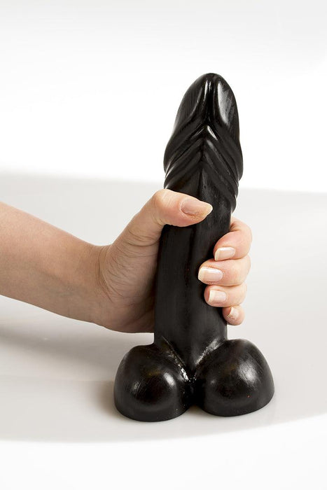 Dinoo - Dildo - Avalonia - 21 x 5,2 cm - Zwart-Laced-up.nl