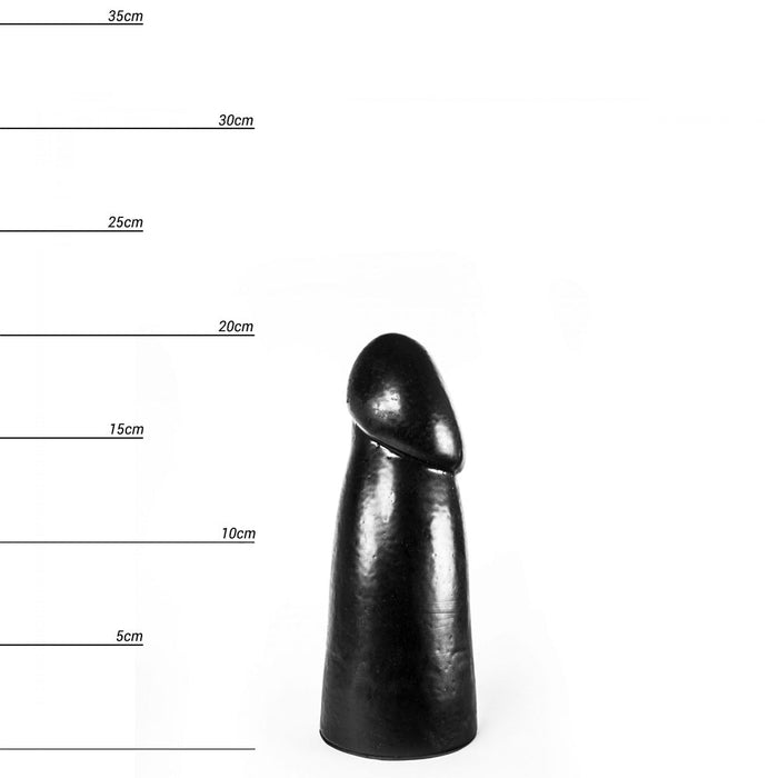 Dinoo - Bolong - Dildo - 20 cm - Zwart-Erotiekvoordeel.nl