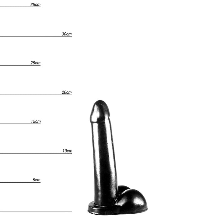 Dinoo - Datou - Dildo - 19 x 3,7 cm - Zwart-Erotiekvoordeel.nl