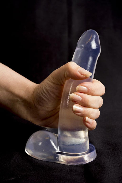 Dinoo - Dildo - Datou - 19 x 3.7 cm - Transparant-Laced-up.nl