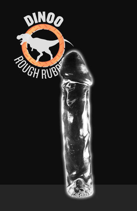 Dinoo - Erketu - Dildo - 27 x 6,3 cm - Transparant-Erotiekvoordeel.nl