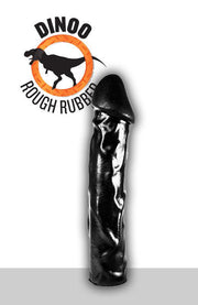 Dinoo - Erketu - Dildo - 27 x 6,3 cm - Zwart-Erotiekvoordeel.nl