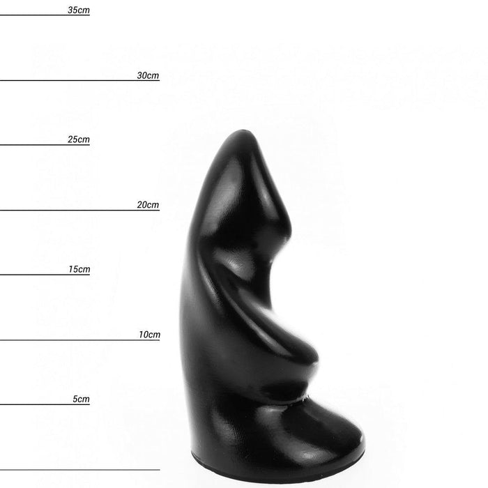 Dinoo HUNG - Grim - Vac-U-Lock Compatable Dildo - 26 x 7 cm - Zwart-Erotiekvoordeel.nl