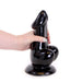 Dinoo HUNG - Titan - Vac-U-Lock Compatable Dildo - Titan 24 x 4,5 cm - Zwart-Erotiekvoordeel.nl