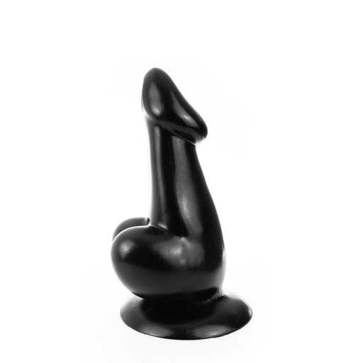 Dinoo - Dildo HUNG - Titan 24 x 4,5 cm - Zwart-Laced-up.nl