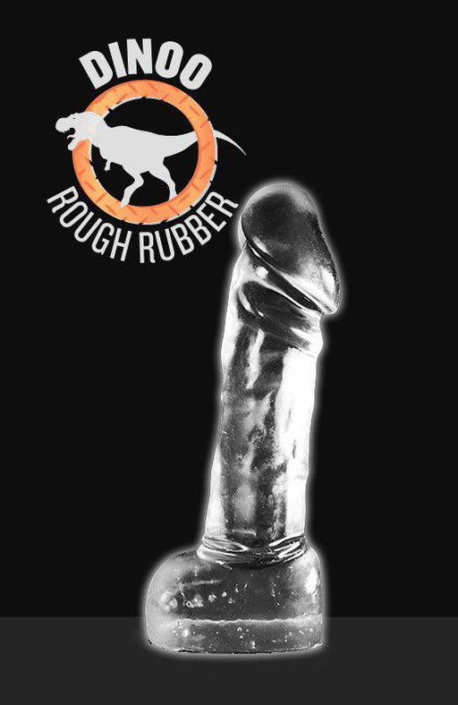 Dinoo - Dildo Haya 25,5 x 6,5 cm - Transparant-Laced-up.nl