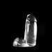 Dinoo - Dildo - Karonga - 23,5 x 9,5 cm - Transparant-Laced-up.nl