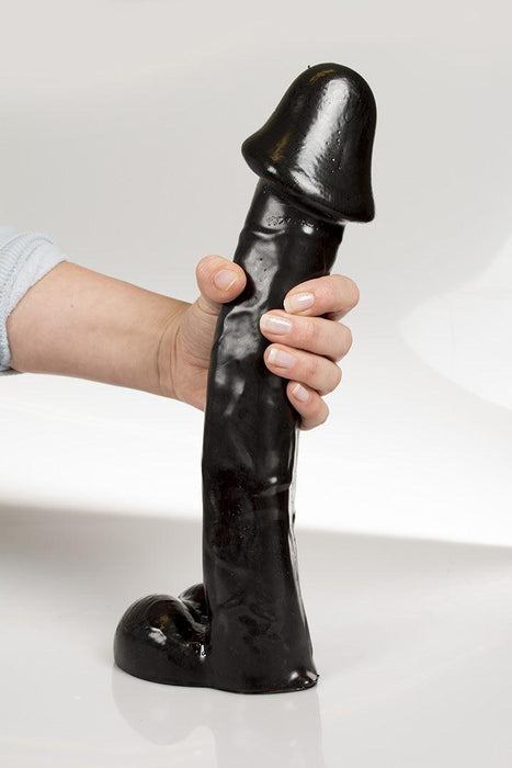 Dinoo - Dildo - Krito - 33 x 7,8 cm - Zwart-Laced-up.nl