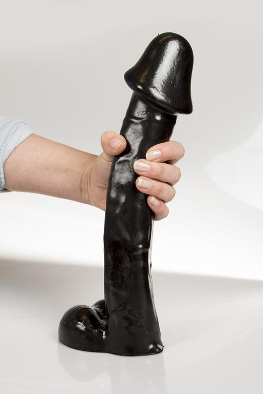 Dinoo - Krito - Dildo - 33 x 7,8 cm - Zwart-Erotiekvoordeel.nl