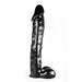 Dinoo - Dildo - Krito - 33 x 7,8 cm - Zwart-Laced-up.nl