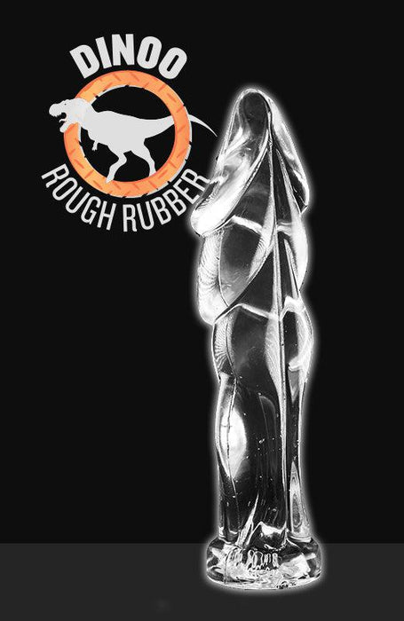 Dinoo - Dildo Liaxiornis 22 x 5,8 cm - Transparant-Laced-up.nl