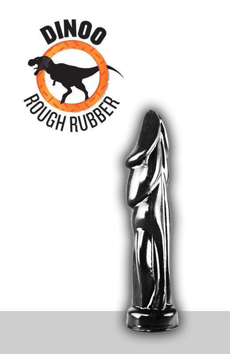 Dinoo - Liaxiornis - Dildo - 22 x 5,8 cm - Zwart-Erotiekvoordeel.nl