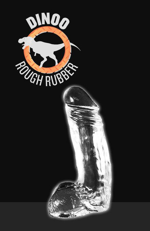 Dinoo - Dildo - Overo - 22,5 cm - Transparant-Laced-up.nl