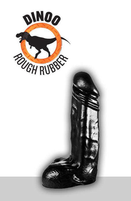 Dinoo - Overo - Dildo - 22,5 cm - Zwart-Erotiekvoordeel.nl