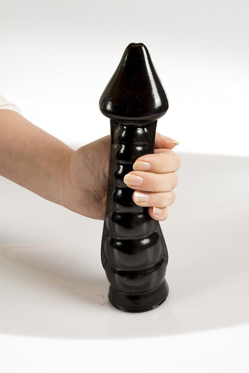 Dinoo - Prenocep - Dildo - 25 cm - Zwart-Erotiekvoordeel.nl