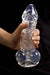 Dinoo - Dildo - Rhabdodon - 23 x 5,8 cm - Transparant-Laced-up.nl