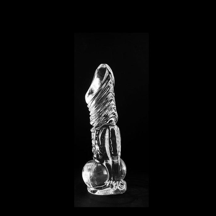 Dinoo - Dildo - Rhabdodon - 23 x 5,8 cm - Transparant-Laced-up.nl