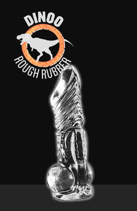 Dinoo - Dildo - Rhabdodon - 23 x 5,8 cm - Transparant-Laced-up.nl