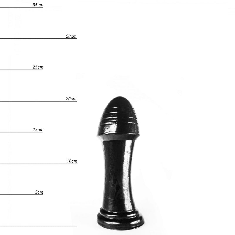 Dinoo - Saurus - Dildo - 21,5 x 8 cm - Zwart-Erotiekvoordeel.nl