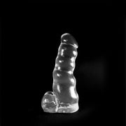 Dinoo - Dilong - Gode anal - 25 cm - Transparent - Laced-up.nl