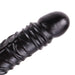 Dinoo - Damocles - XXL Dildo Met Handvat - 42,5 x 4,5 cm - Zwart-Erotiekvoordeel.nl